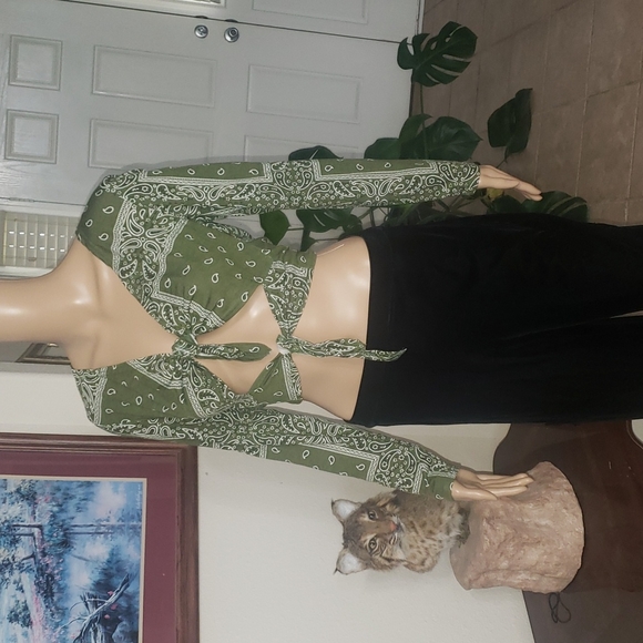 Long Sleeve Cutout Midi Dress - Emory Park main image 0